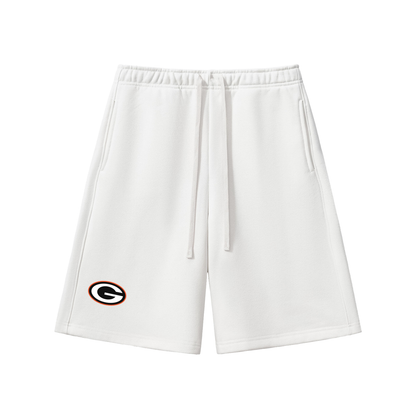 Mascot Green Bulldogs Essential Heavyweight Fleece Shorts