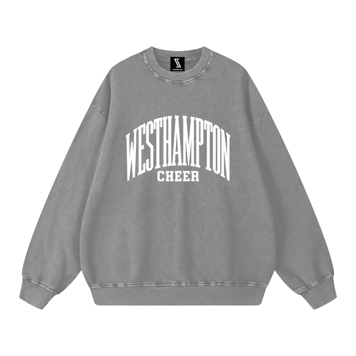 Basic 3 Westhampton Snow Washed Oversized Sweatshirt