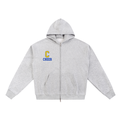 Year Charlotte Essential Fleece Zip-Through Hoodie