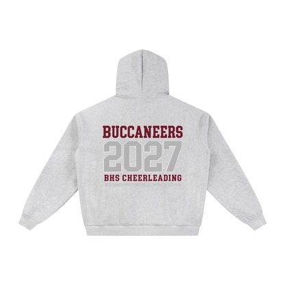 Year Bellflower Essential Fleece Zip-Through Hoodie