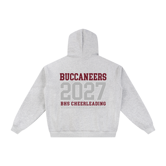 Year Bellflower Essential Fleece Zip-Through Hoodie