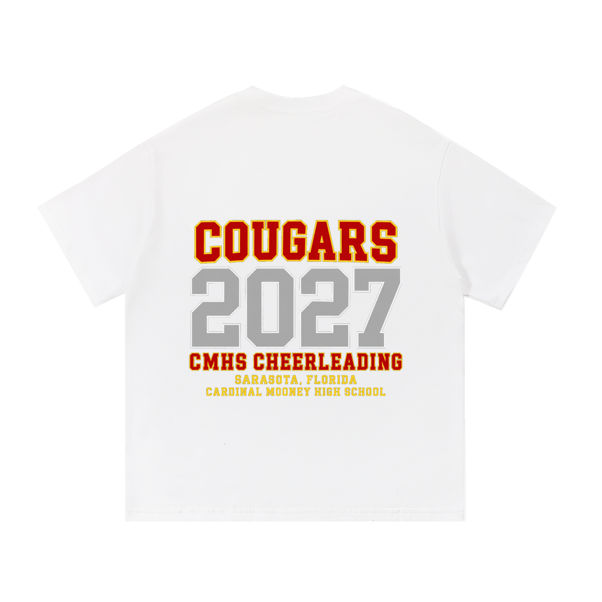 Year Cardinal Mooney Essential Oversized Cotton T-Shirt