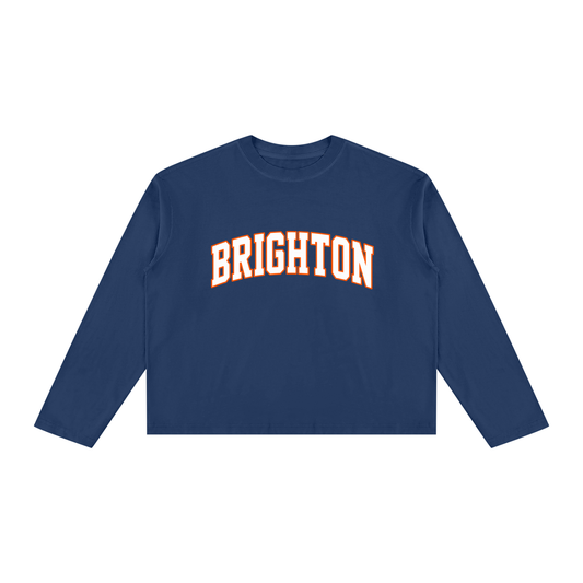 Unisex Vintage Wash Long Sleeve Boxy T-Shirt