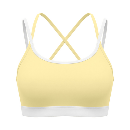 Women's Color Block Yoga Sports Bra