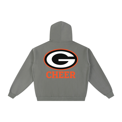 Simple Green Bulldogs Essential Fleece Zip-Through Hoodie