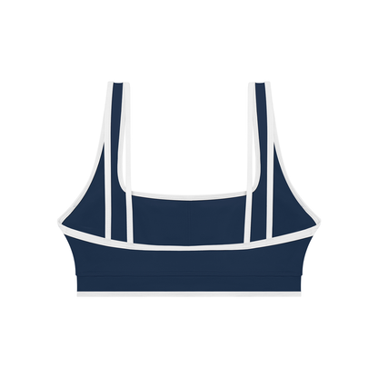 Women's Color Block Yoga Sports Bra