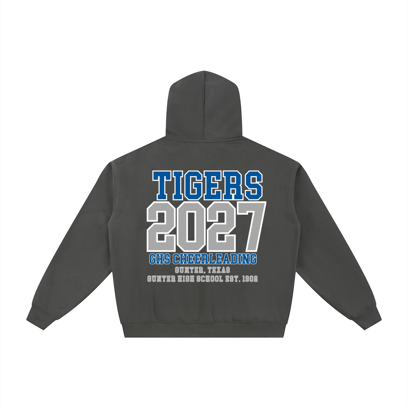 Year Gunter Essential Fleece Zip-Through Hoodie