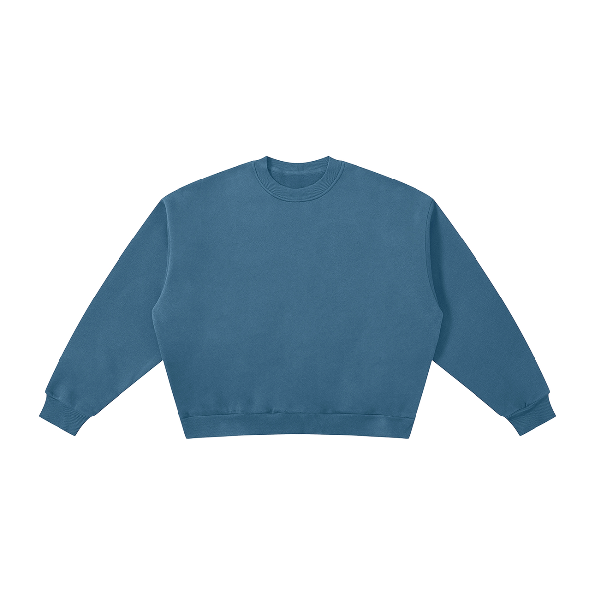 Boxy Fleece Crewneck Sweatshirt