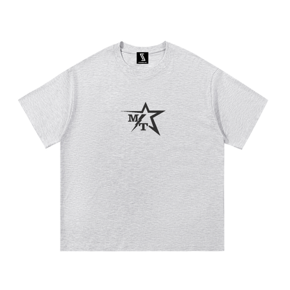 Dark Gray Vector Star Tee