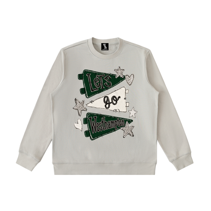 Lets Go Westhampton Essential Heavyweight Crewneck Sweatshirt