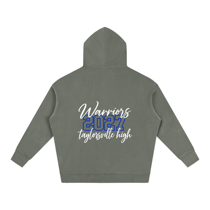 Cursive Front Taylorsville Oversize Fleeced Hoodie