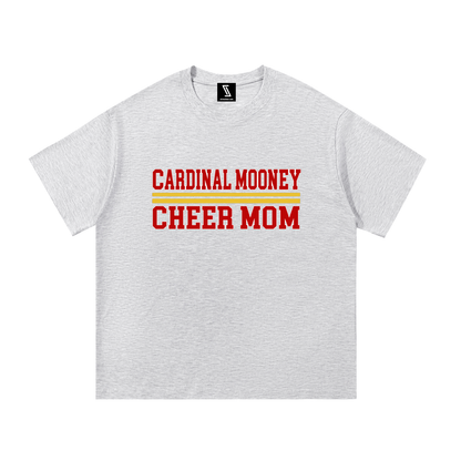 Mom Cardinal Mooney Essential Oversized Cotton T-Shirt