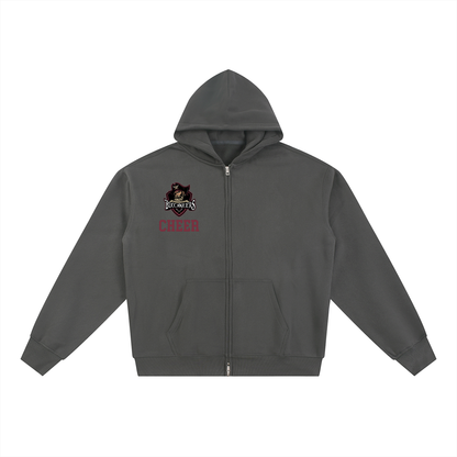 Year Bellflower Essential Fleece Zip-Through Hoodie