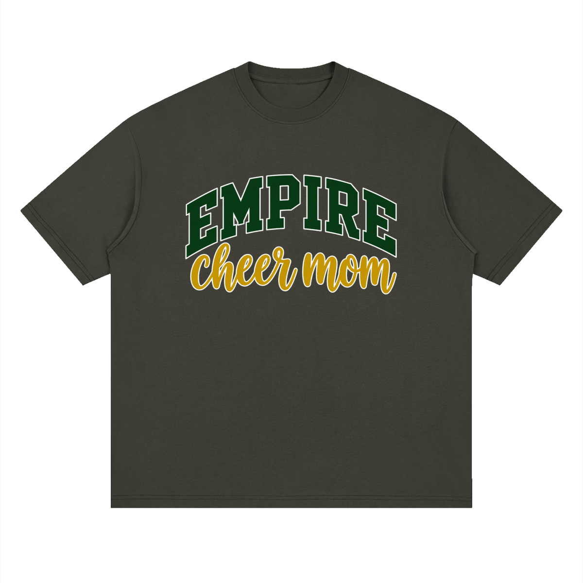 Cheer Mom Empire Oversized Drop Shoulder T-Shirt