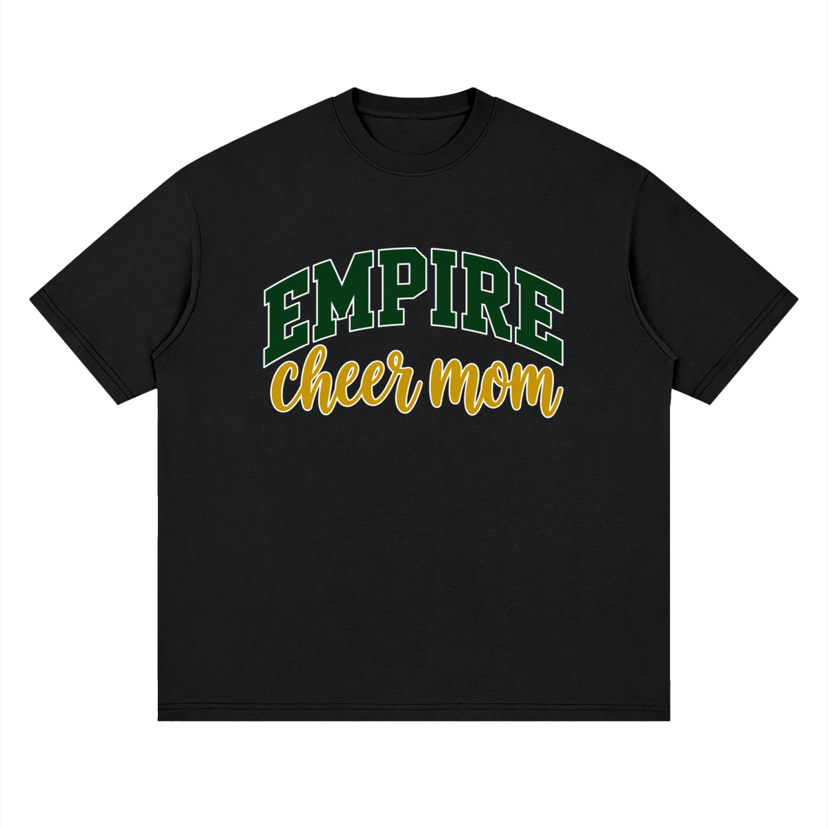 Cheer Mom Empire Oversized Drop Shoulder T-Shirt