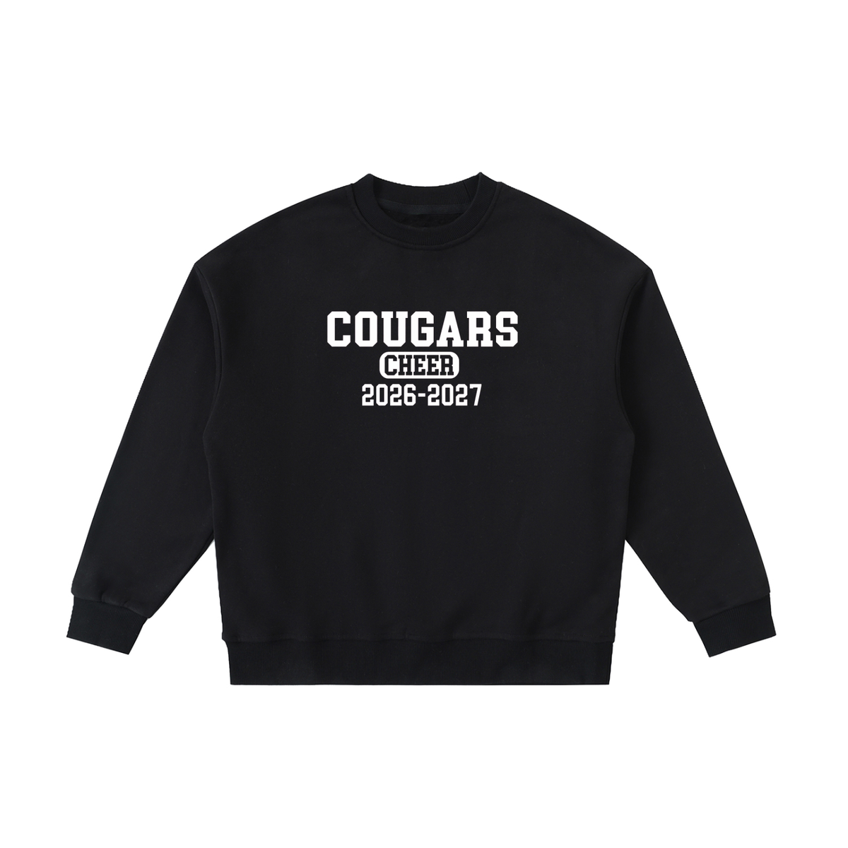 Old School Cardinal Mooney Essential Fleece Kids' Crewneck Sweatshirt