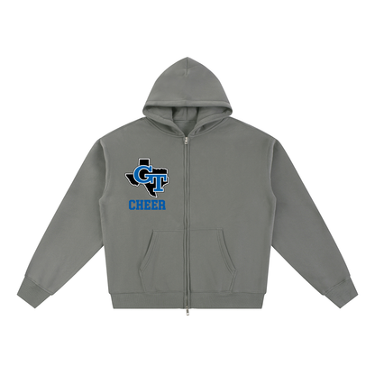 Year Gunter Essential Fleece Zip-Through Hoodie