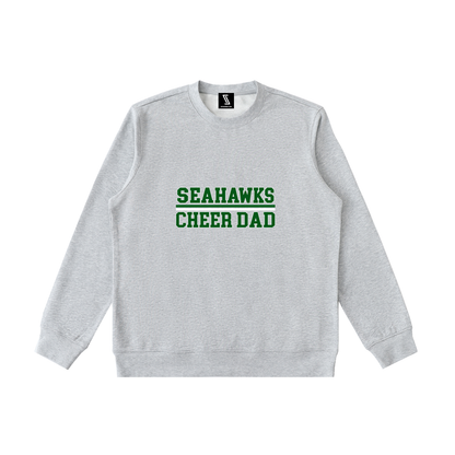 Dad Seahawks Essential Heavyweight Crewneck Sweatshirt