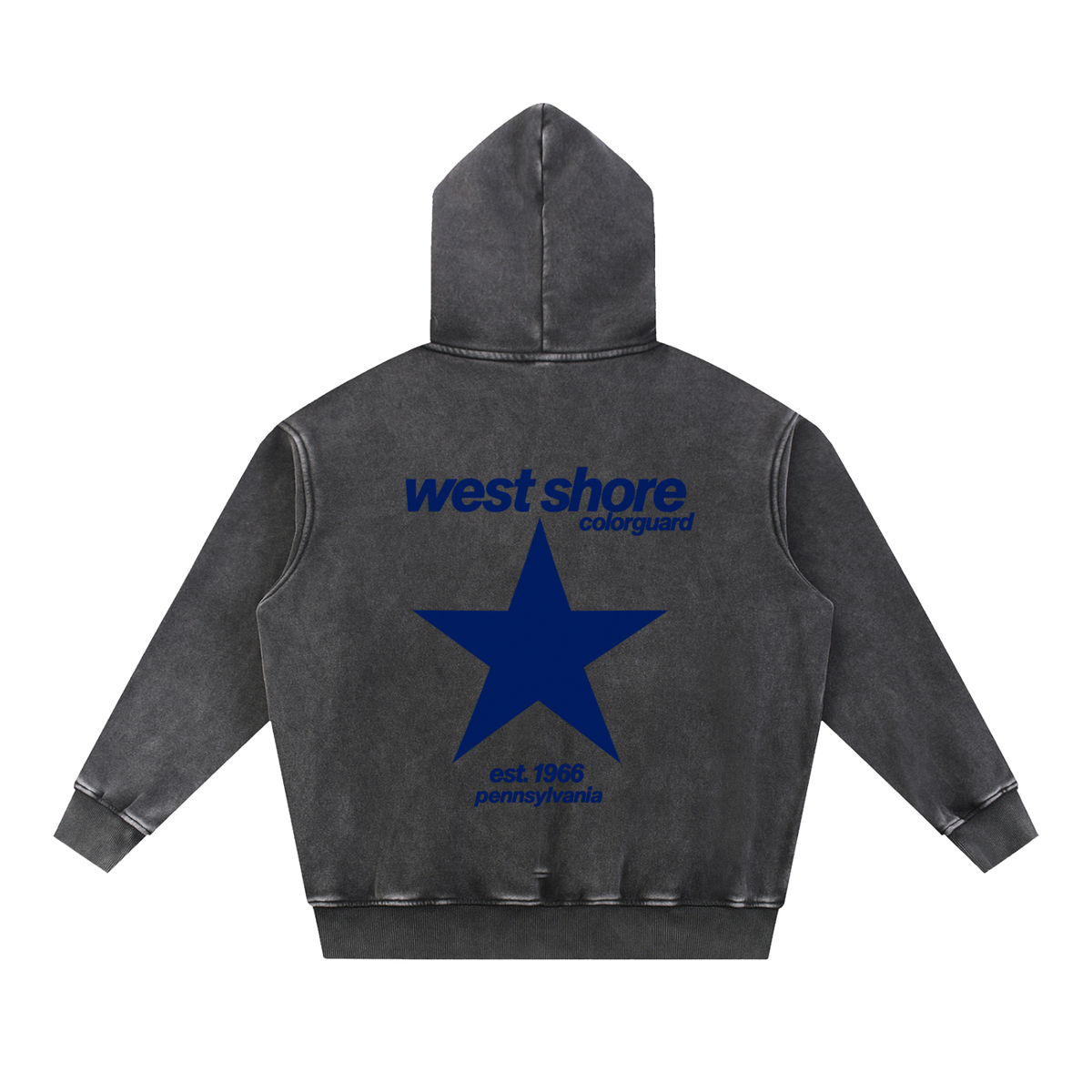 Big Star West Shore Snow Wash Fleece Oversize Hoodie