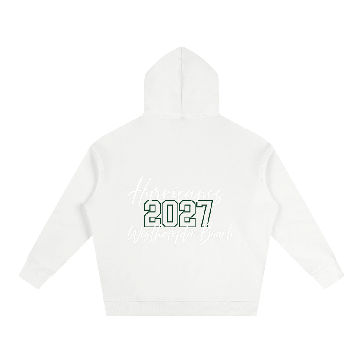 Cursive Front Westhampton Oversize Fleeced Hoodie