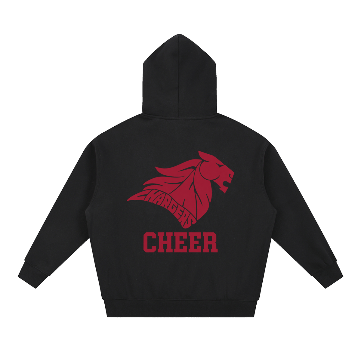 Simple Chatfield Essential Oversized Fleece Boxy Hoodie