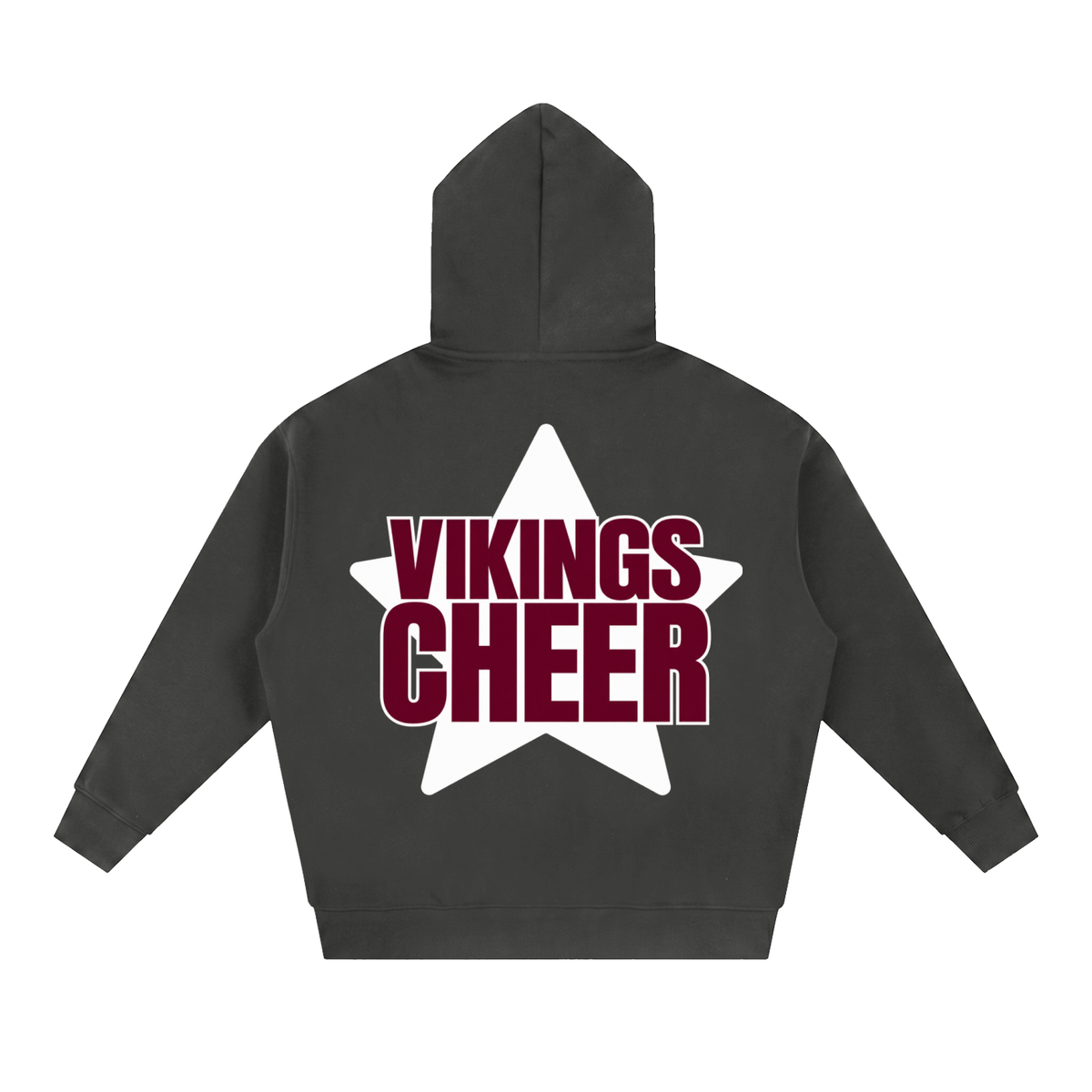 Star East Lyme Essential Oversized Fleece Boxy Hoodie