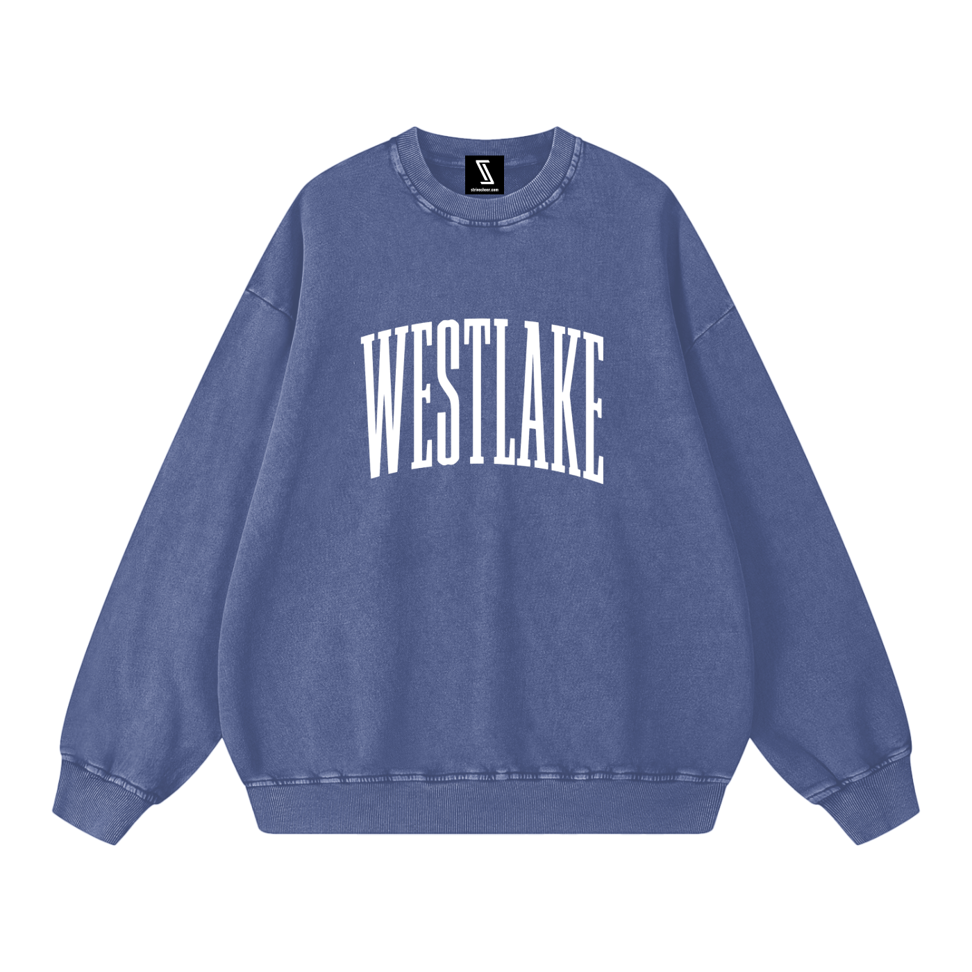 Snow Washed Oversized Sweatshirt