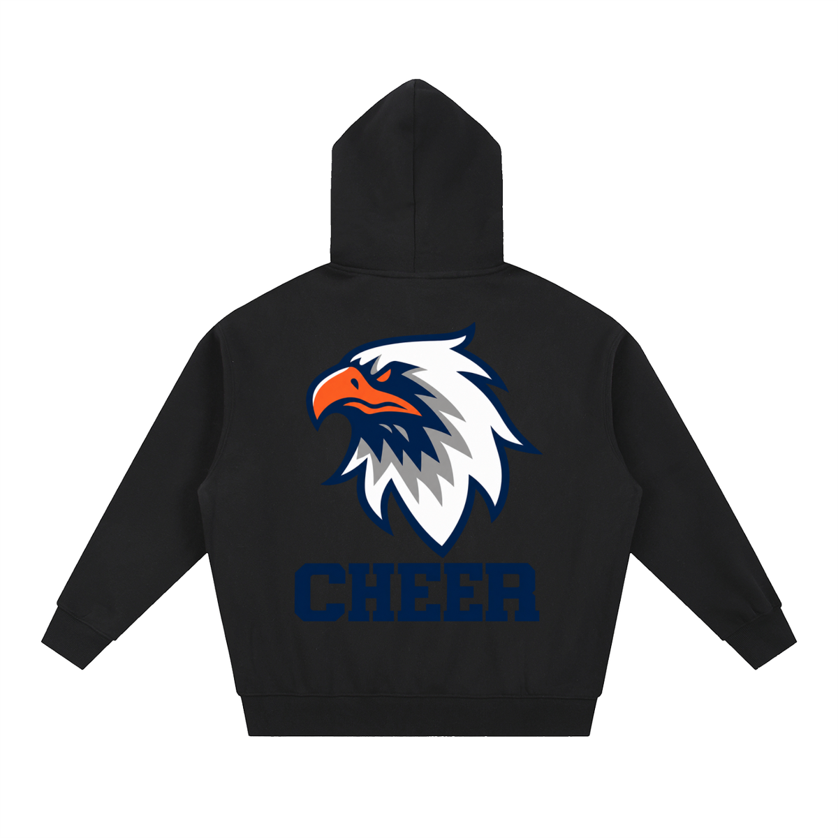 Simple Oakland Middle Essential Oversized Fleece Boxy Hoodie