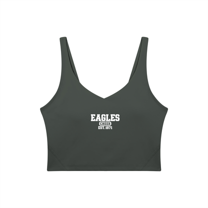 Old School Oakland Middle Women's V-Neck Yoga Sports Bra