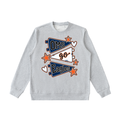Lets Go Oakland Middle Essential Heavyweight Crewneck Sweatshirt