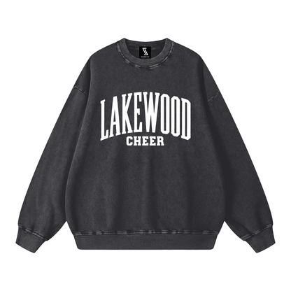 Basic 3 Lakewood Ranch Snow Washed Oversized Sweatshirt