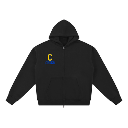 Year Charlotte Essential Fleece Zip-Through Hoodie