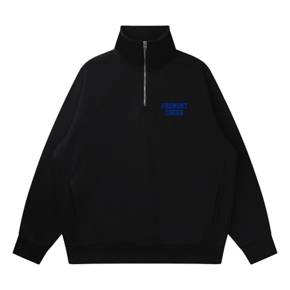 Quarter-Zip Drop Shoulder Sweatshirt
