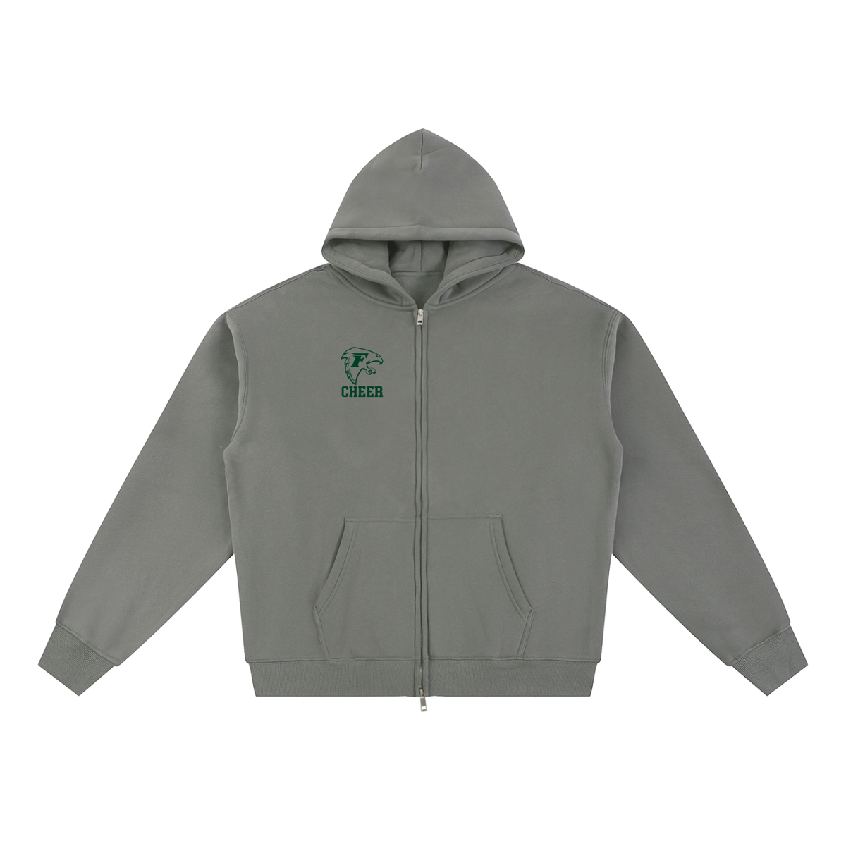 Simple St Vincent Ferrer Essential Fleece Zip-Through Hoodie