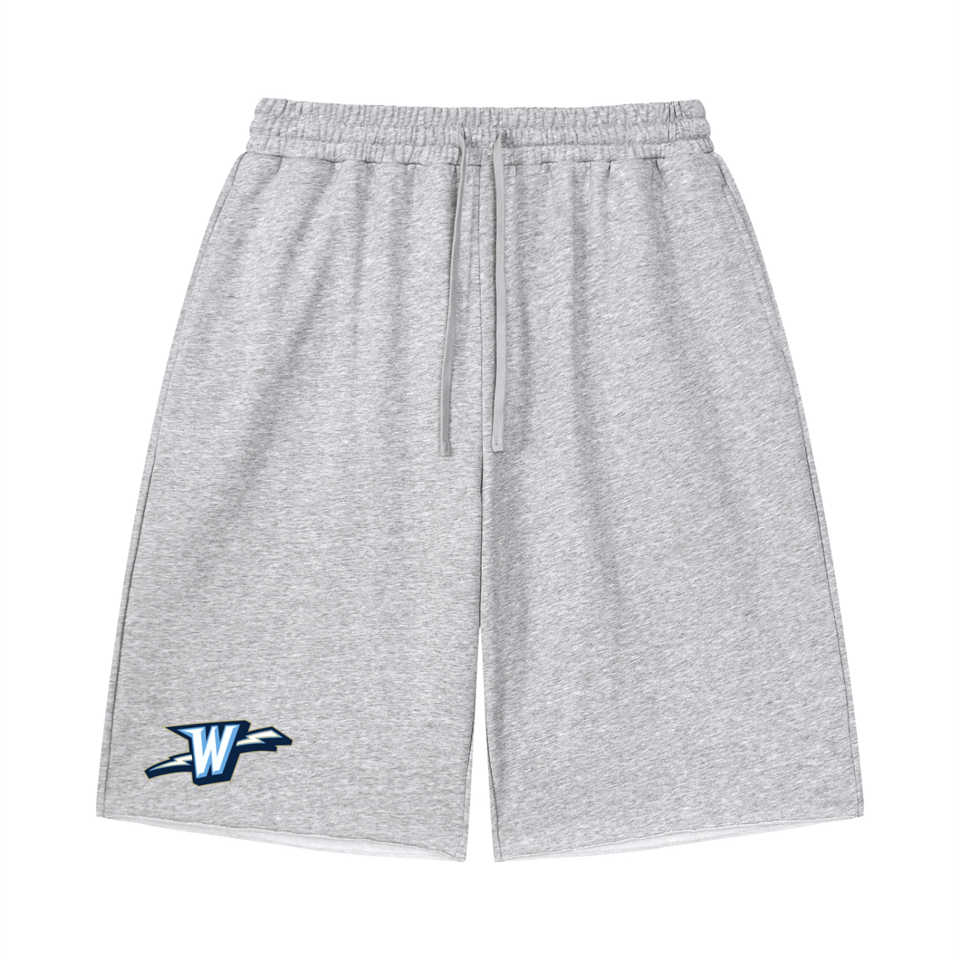 Unisex Loose Raw Edge Shorts