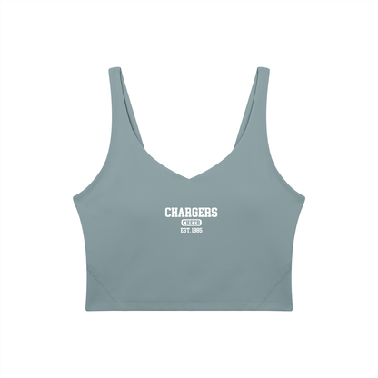 Old School Chatfield Women's V-Neck Yoga Sports Bra