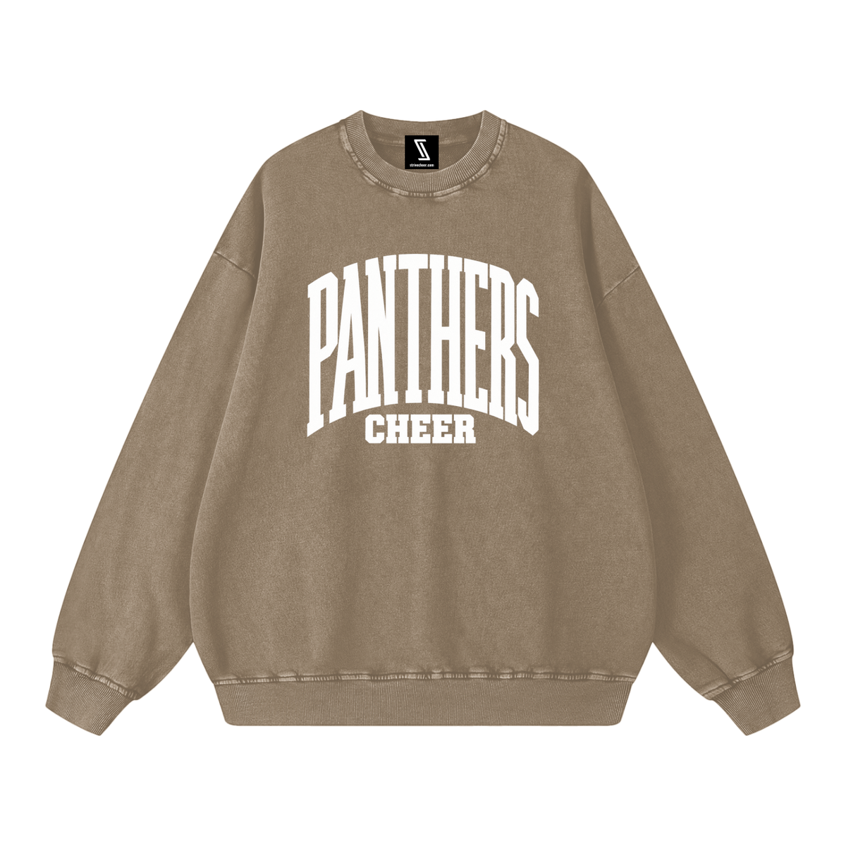 Basic 3 Fenway Snow Washed Oversized Sweatshirt