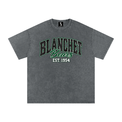 Vintage Blanchet Snow Washed Oversized Cotton T-Shirt