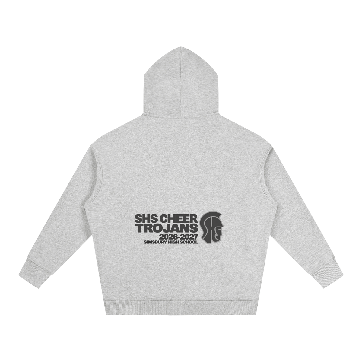 Vector Star Front Simsbury Oversize Fleeced Hoodie