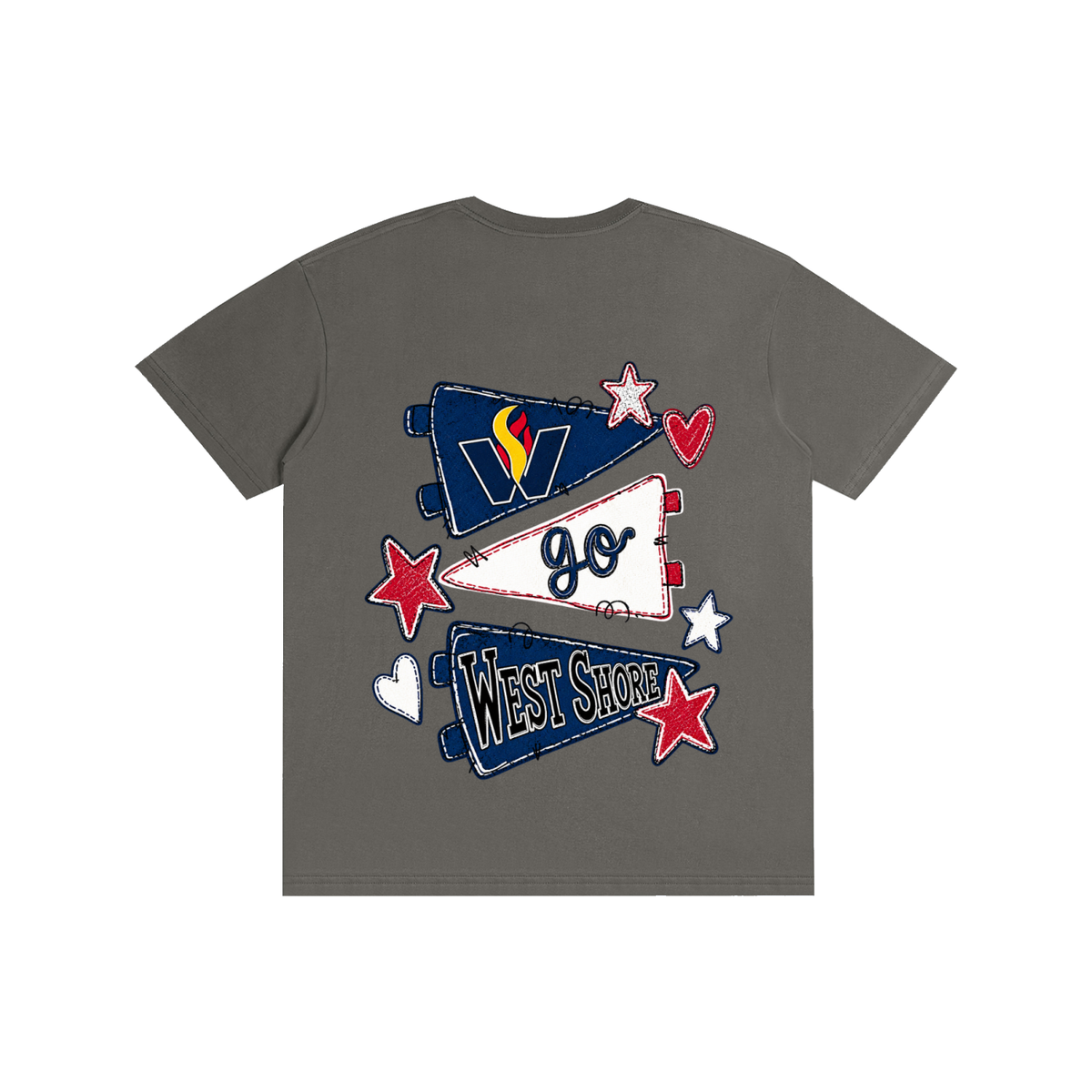 Lets Go West Shore Pure Cotton Unisex T-Shirt