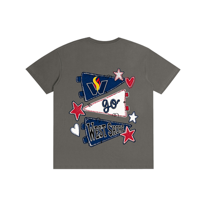 Lets Go West Shore Pure Cotton Unisex T-Shirt