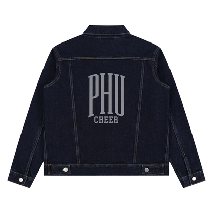 PHU Unisex Vintage ButtonvWash Denim Jacket