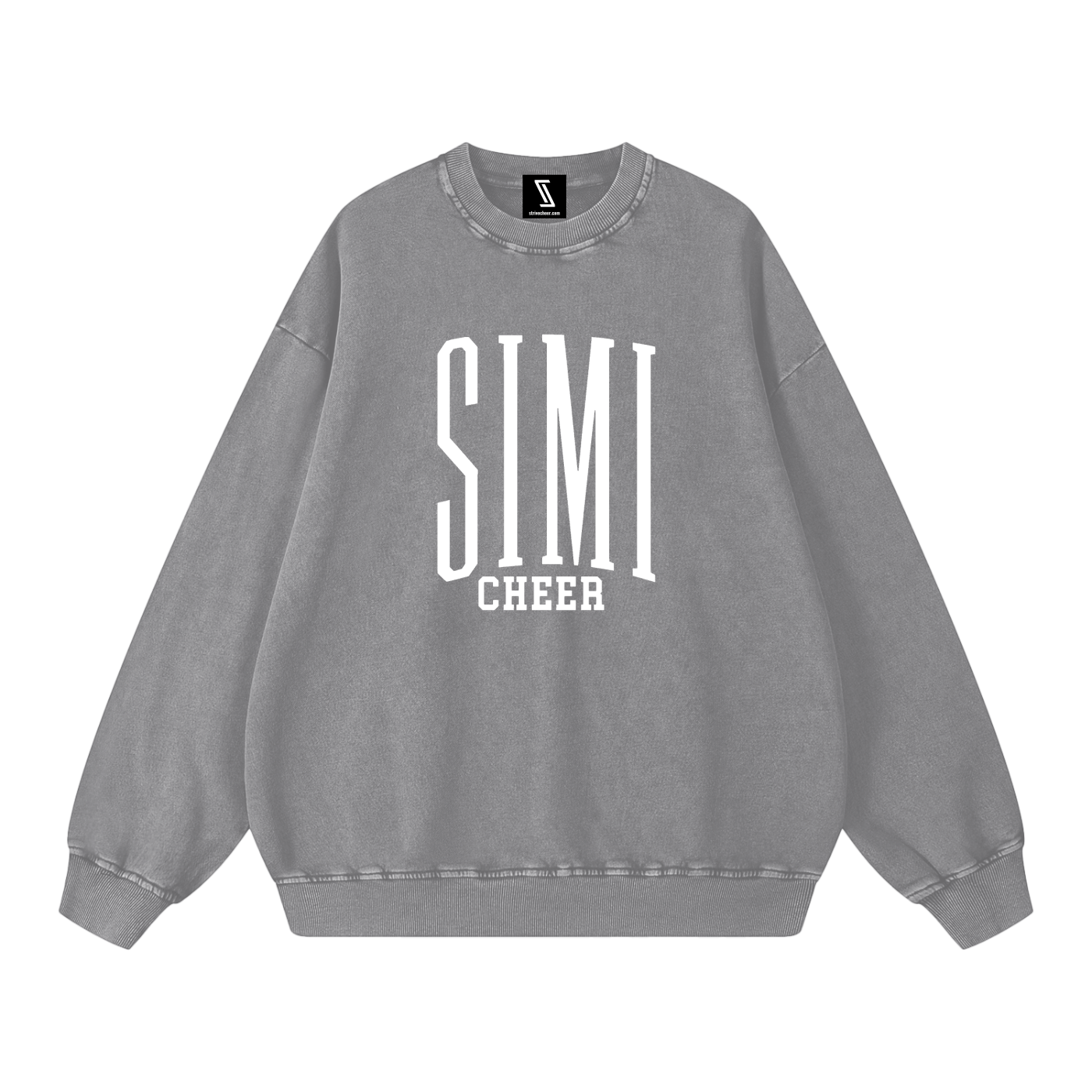Snow Washed Oversized Sweatshirt