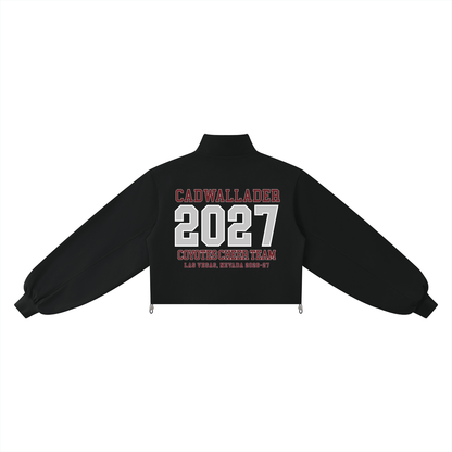 Women’s Mock-Neck Quarter-Zip Sweatshirt