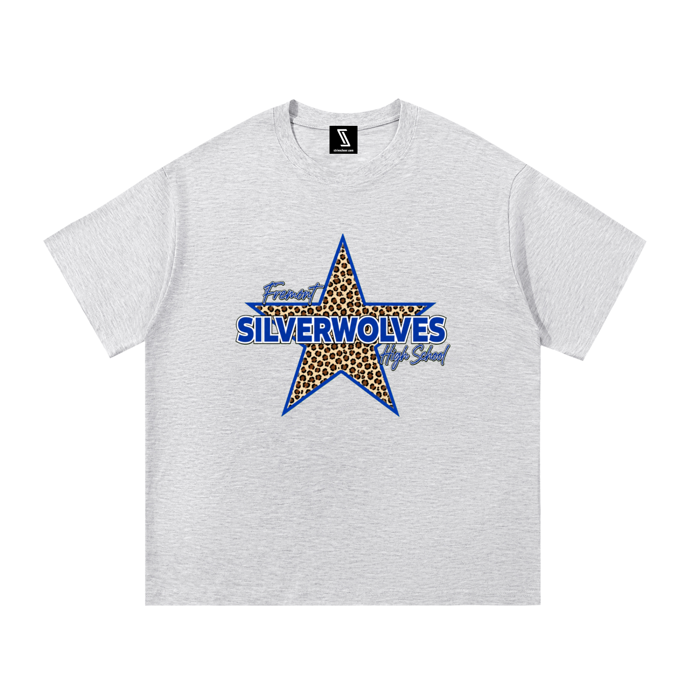 Leopard Star Cotton T-Shirt