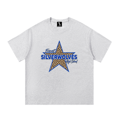 Leopard Star Cotton T-Shirt