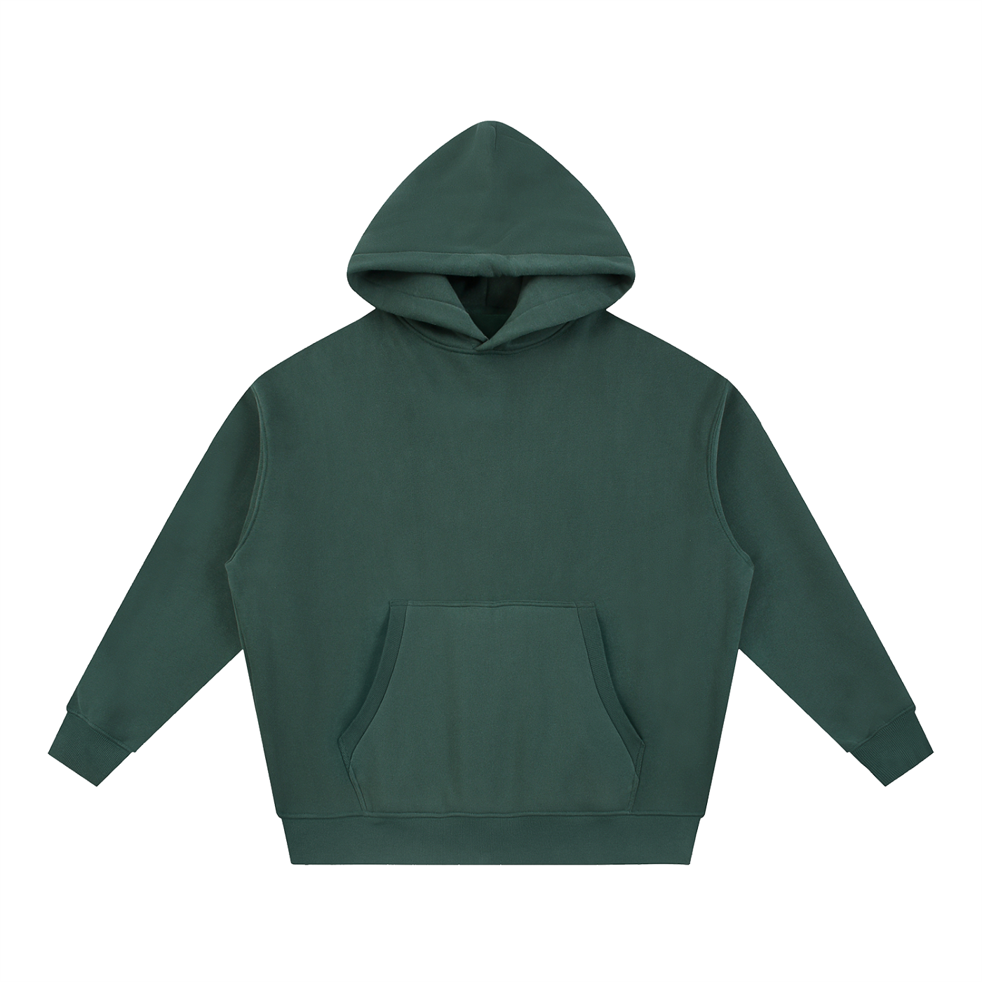 Essential Oversized Boxy Fit Fleece Hoodie