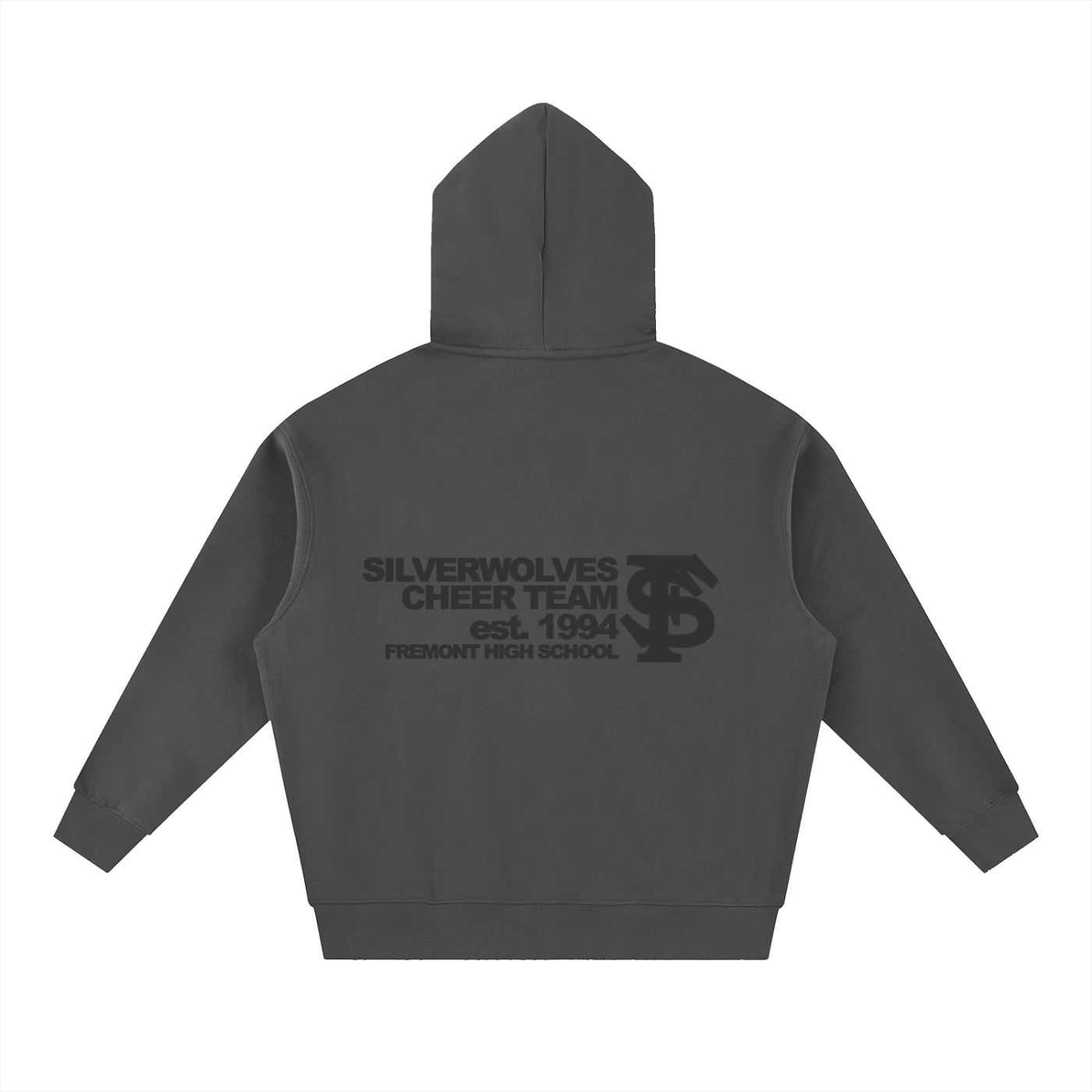 Dark Gray Oversized Hoodie