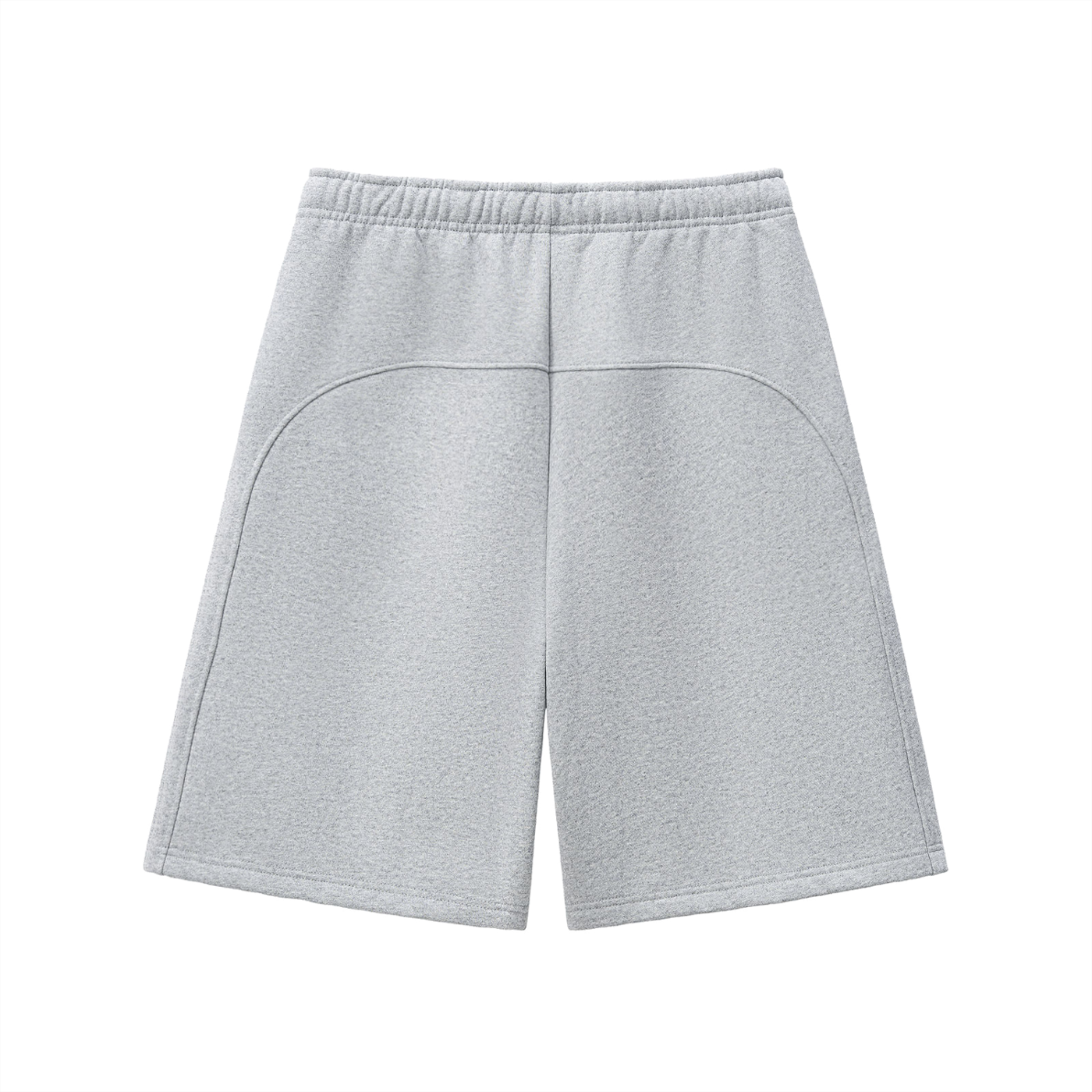 baggy longline sweat shorts