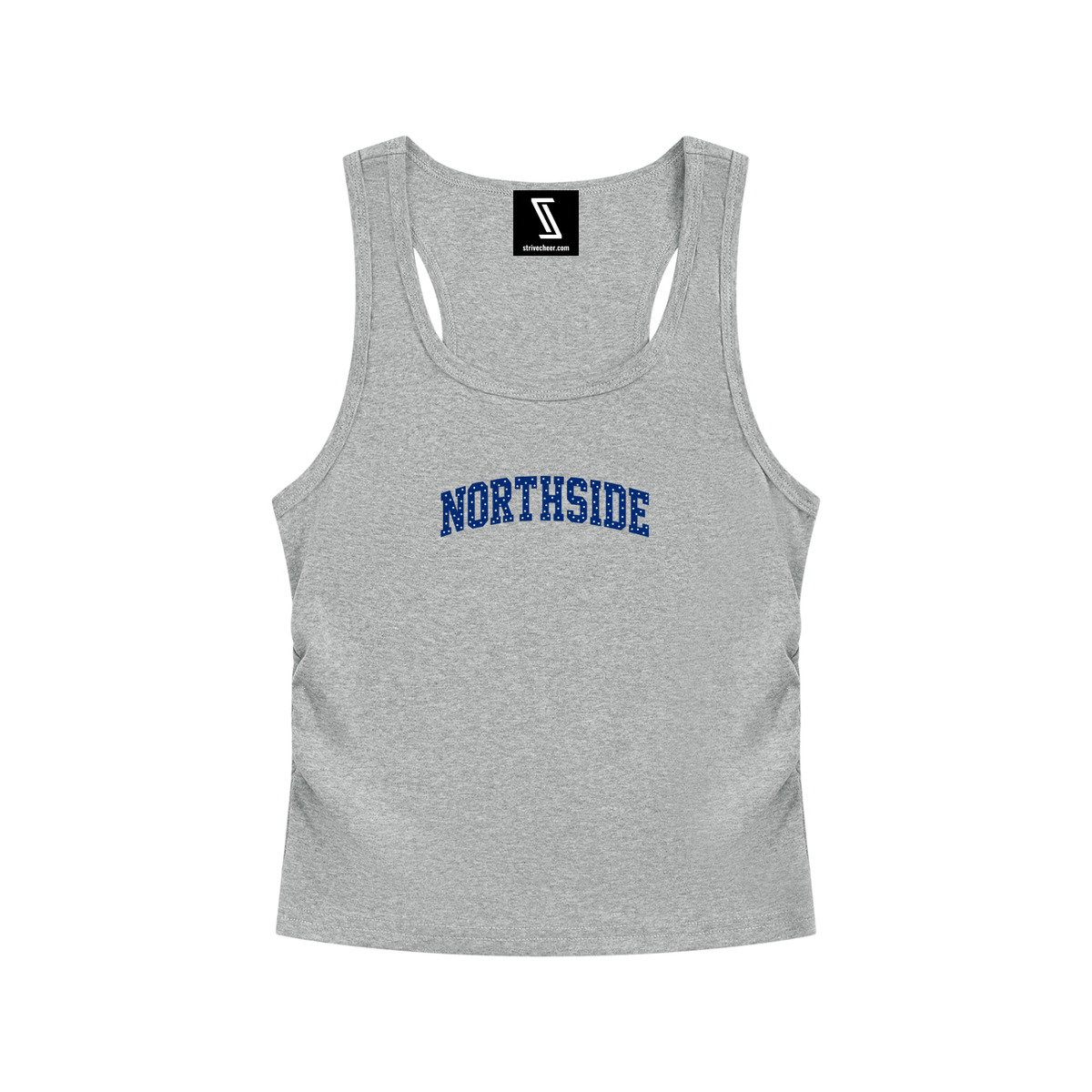 Polka Dot Northside Women’s Ruched Tank Top